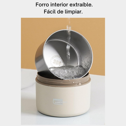 NÓMADABOX Fiambrera de tres compartimentos