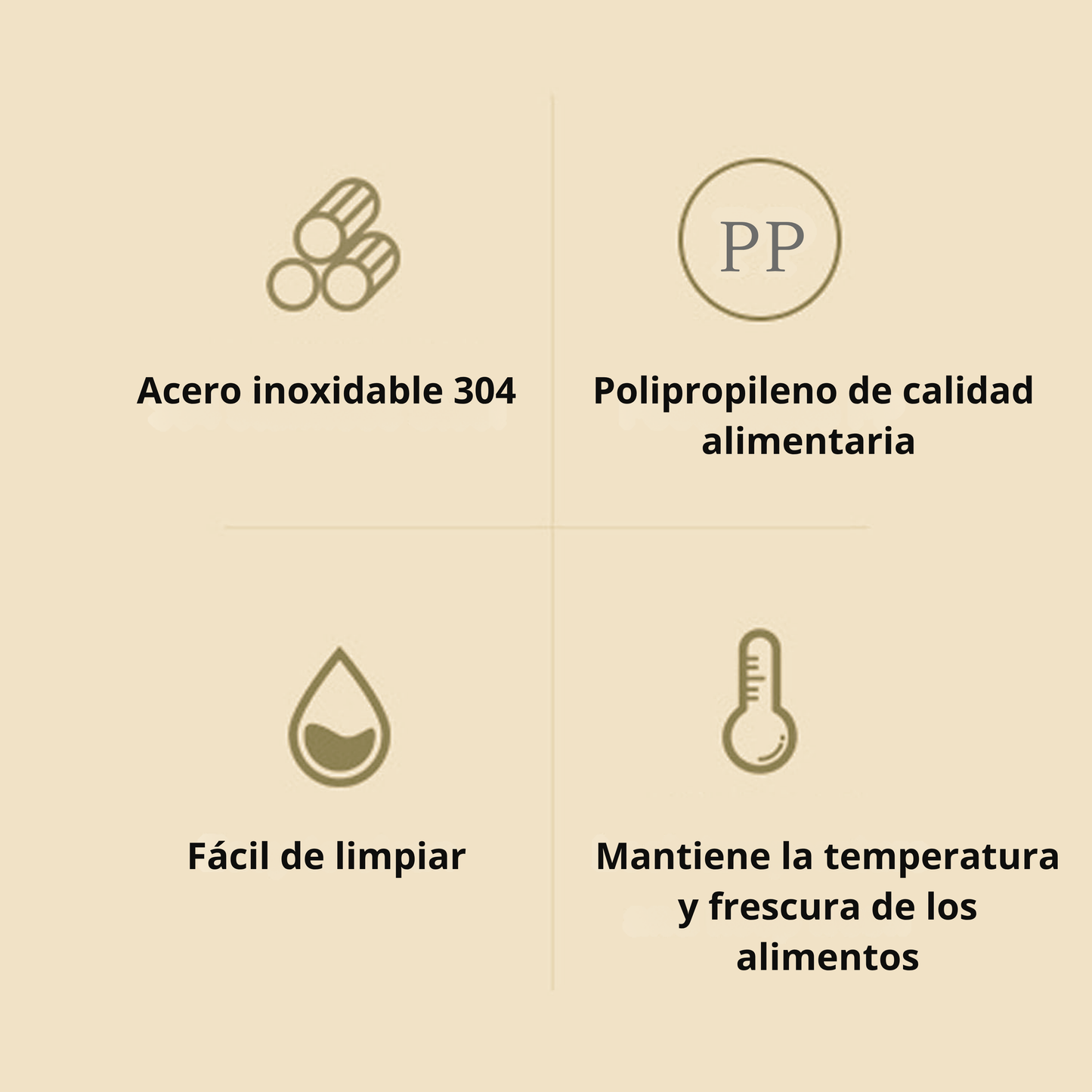 NÓMADABOX Fiambrera de tres compartimentos